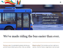Tablet Screenshot of montgomerytransit.com